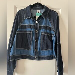 CAbi Composition Jean Jacket #6680